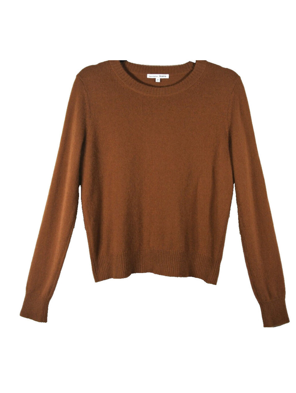 NEW, Reformation Cashmere Crewneck Sweater in Cinnamon Size M #S7714